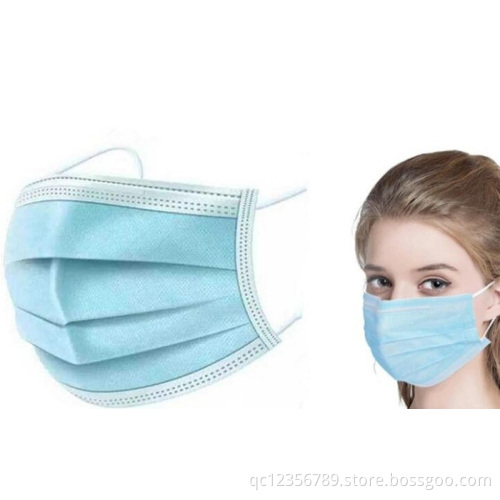 3 Ply Non Woven Medical Surgical Disposable Mask